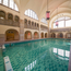 The pool on campus (located in the hotel). Open 5 days a week on average, 50% discount for students